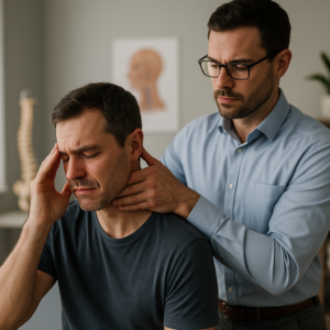 What is the chiropractic approach to cluster headaches?