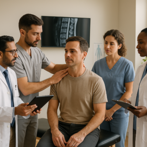 What is multidisciplinary care involving chiropractic?