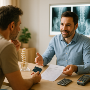 What is the cost of chiropractic X-rays?