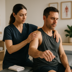 What is the chiropractic treatment for shoulder pain?