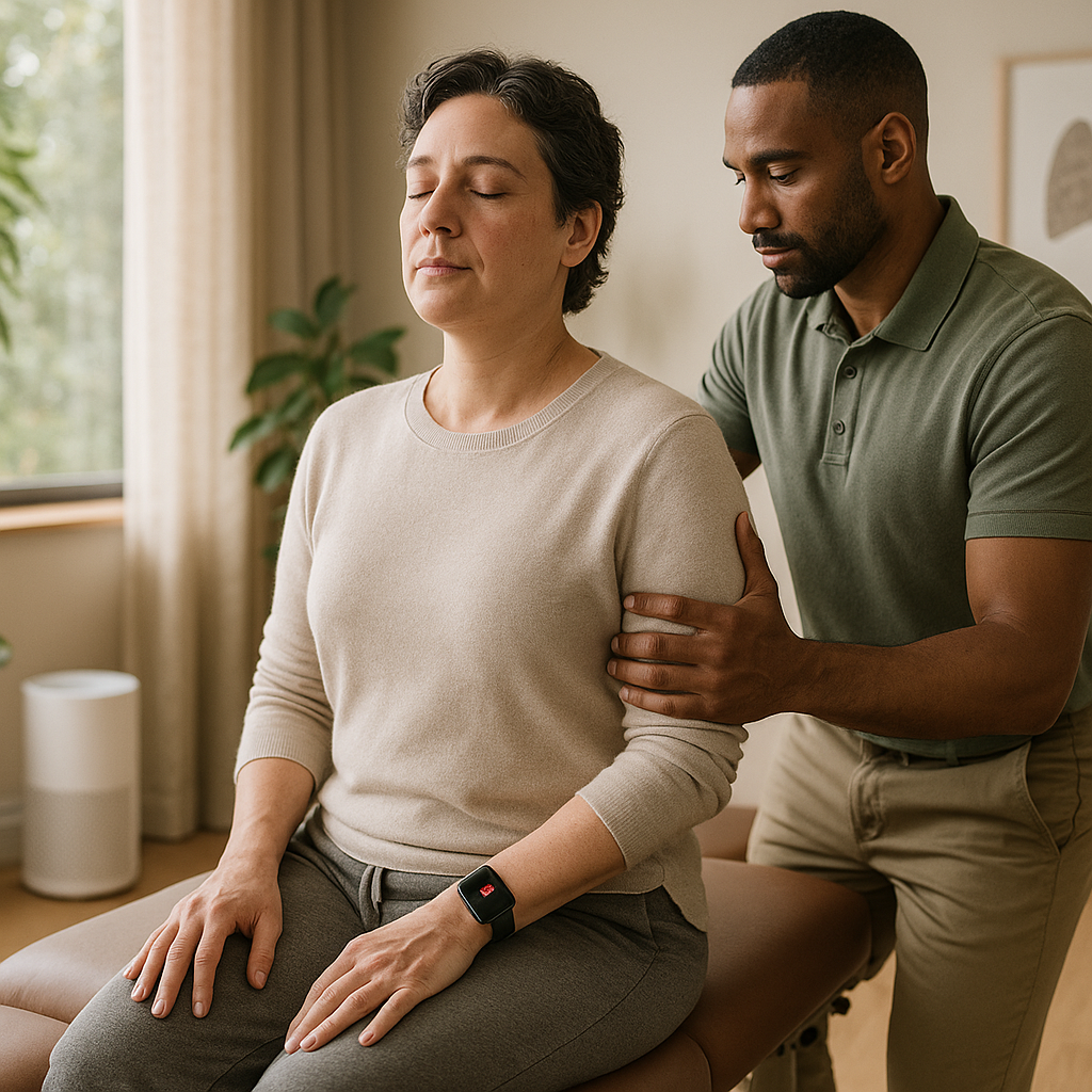 What is the chiropractic approach to long COVID symptoms?