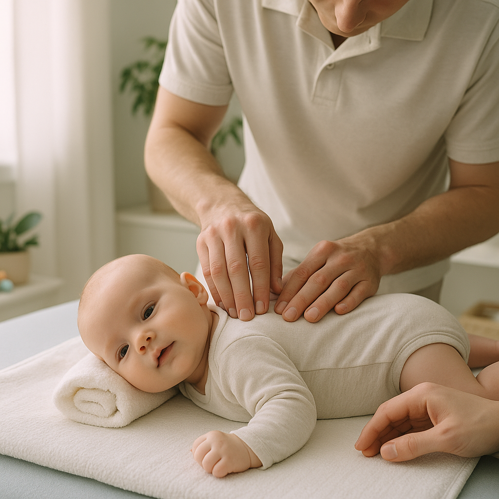 What is the chiropractic treatment for colic in babies?