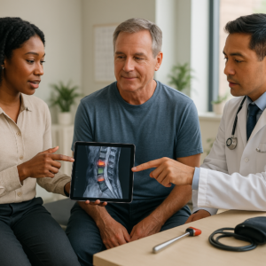 What is co-management in chiropractic and medical care?