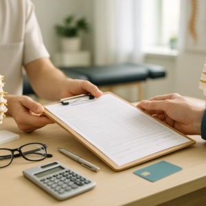 What is a superbill in chiropractic billing?