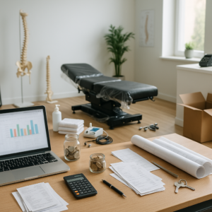 What are the startup costs for a chiropractic practice?