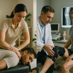 What is the difference between chiropractic and orthopedic treatment?