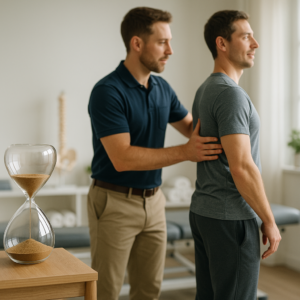 What is the expected recovery time with chiropractic care?