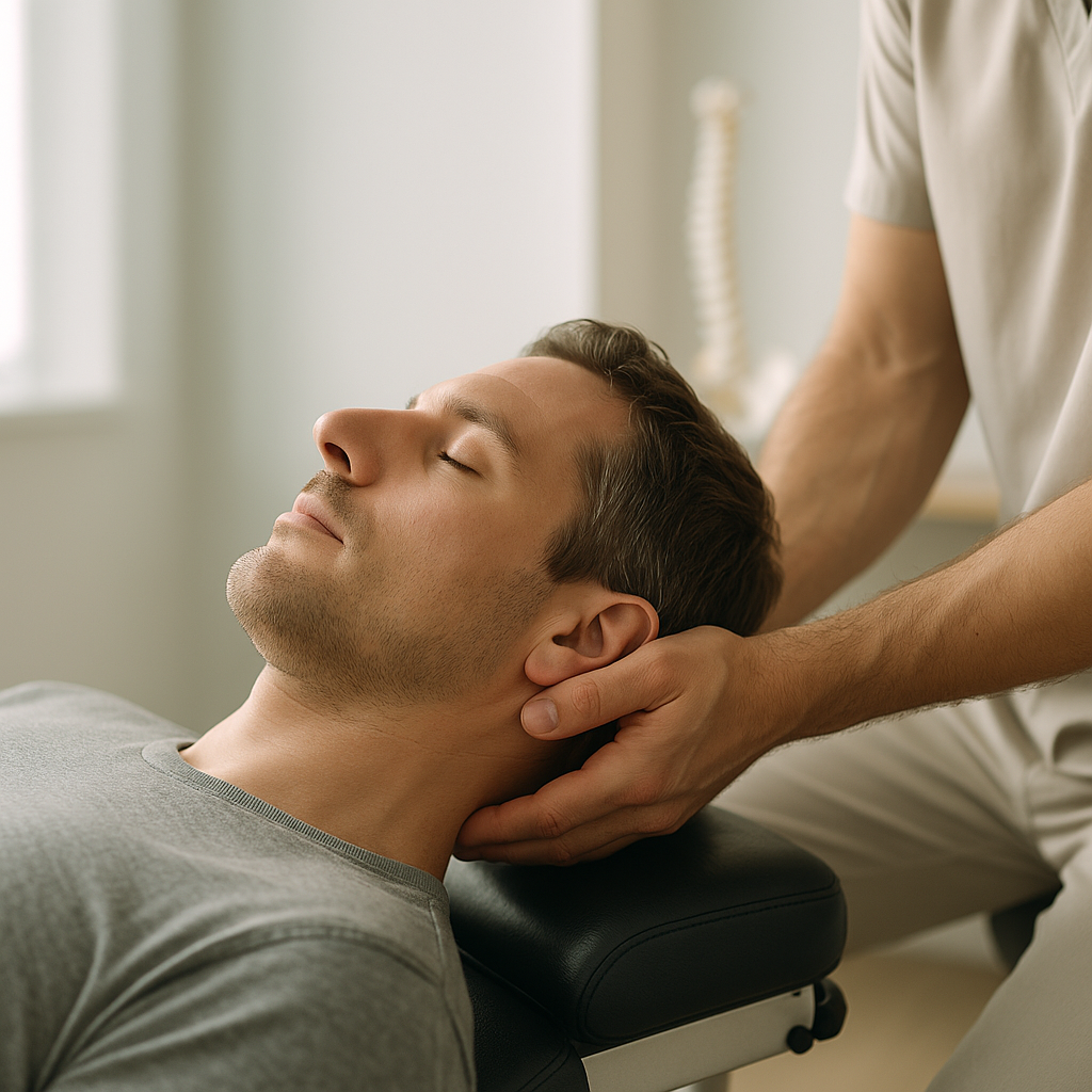 What is an upper cervical adjustment?