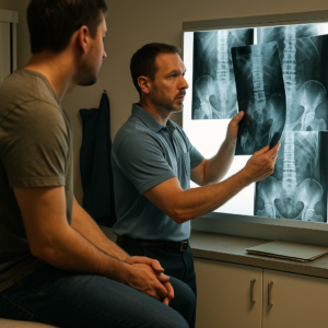 What is the controversy about chiropractors and X-ray overuse?