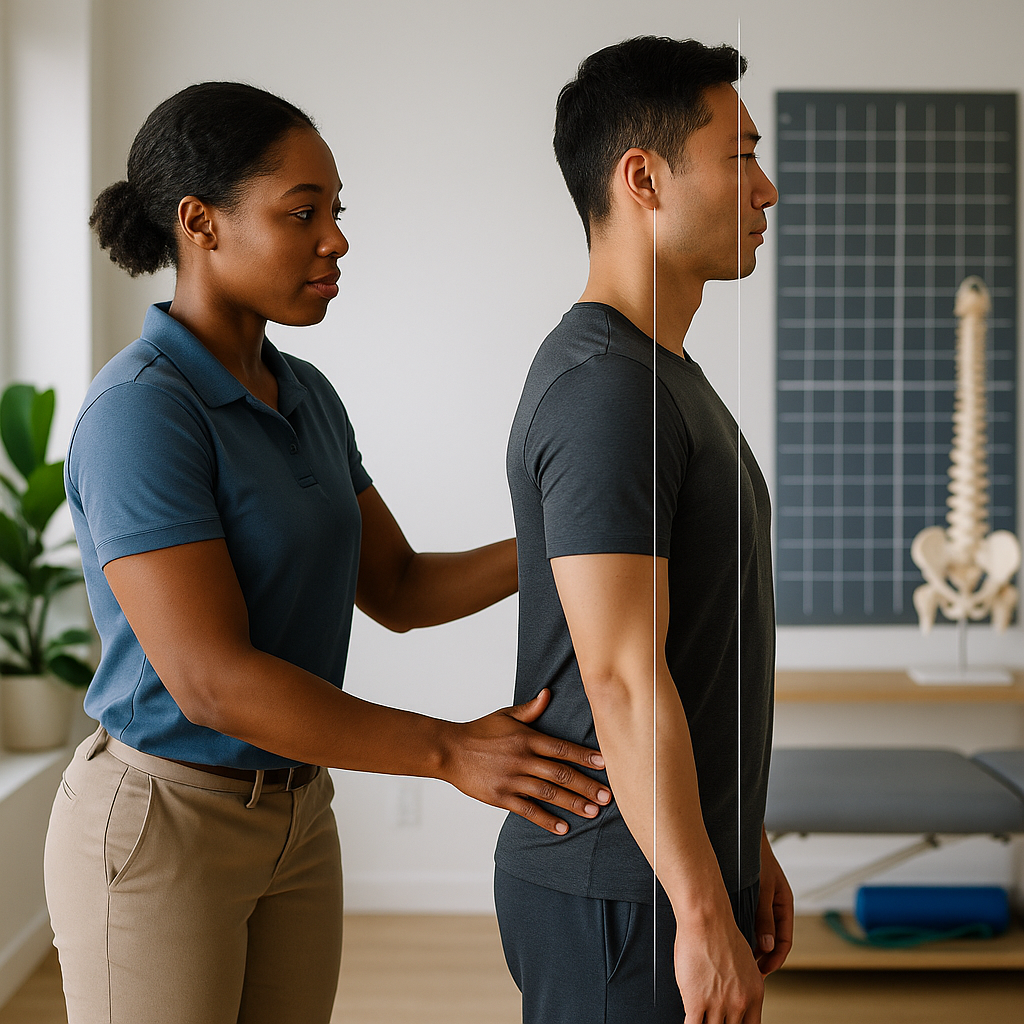 What is the chiropractic treatment for postural imbalances?