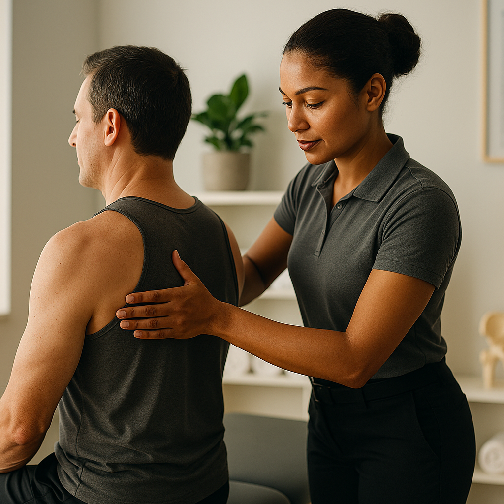 What is the chiropractic approach to upper back pain?