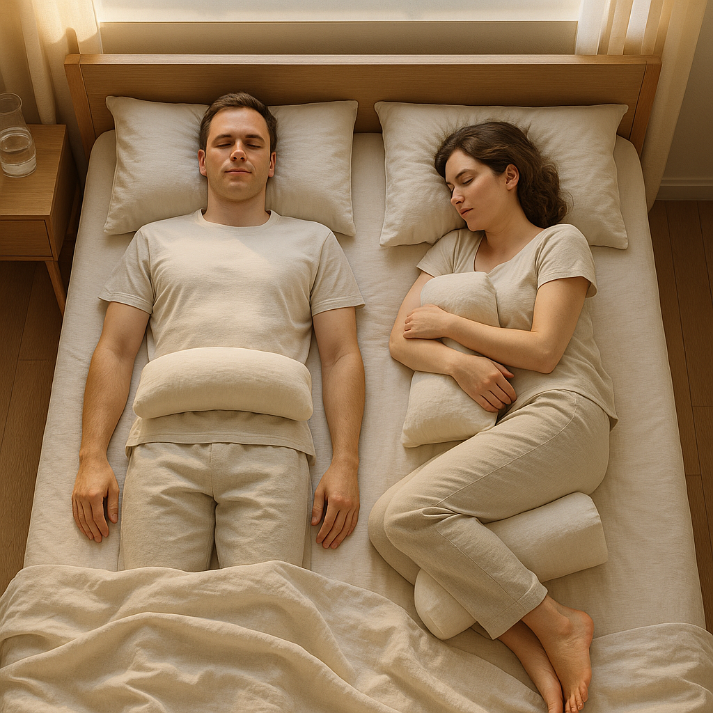 What is the chiropractic approach to sleeping positions and spinal health?