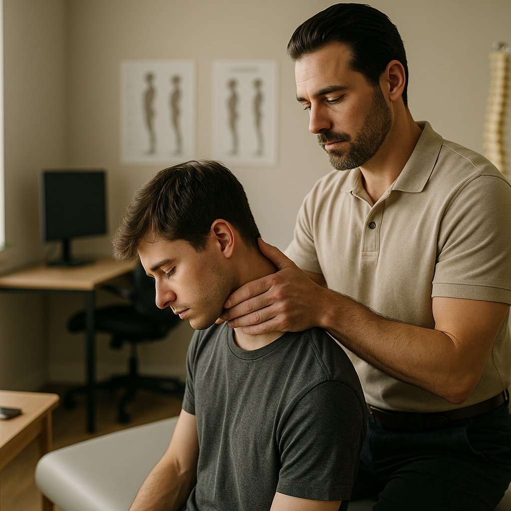 What is the chiropractic treatment for text neck?