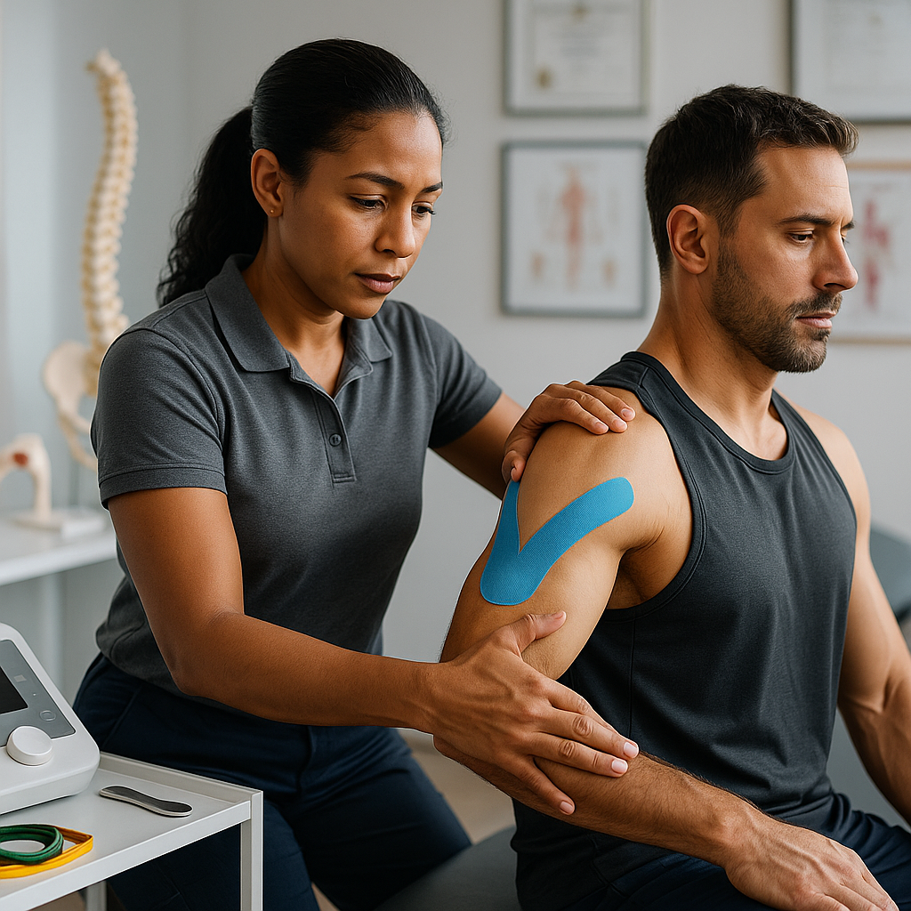 What is the chiropractic treatment for rotator cuff injuries?