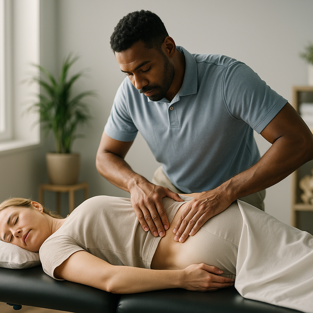 What is the chiropractic treatment for sacroiliac joint dysfunction?