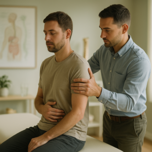 What is the chiropractic approach to IBS?