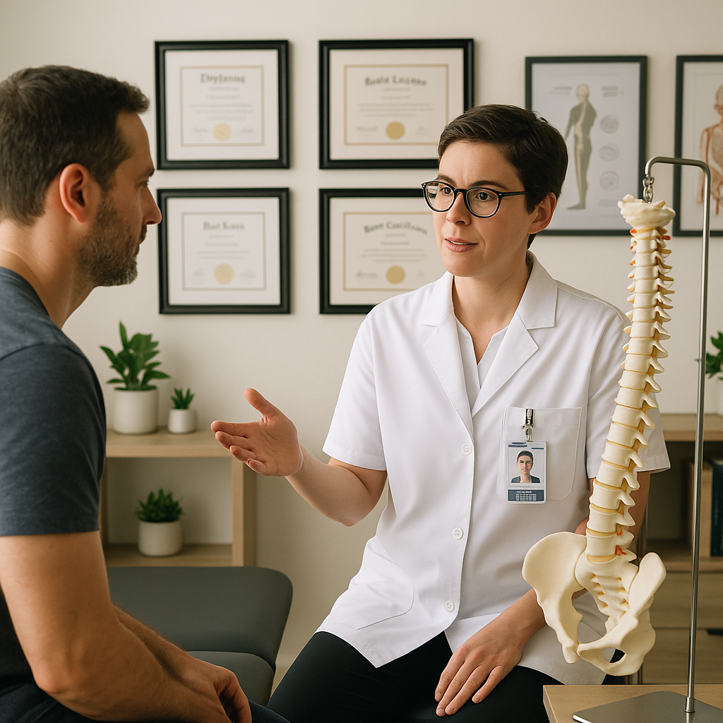 What are the credentials to look for in a chiropractor?