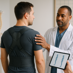 What is a posture corrector recommended by chiropractors?