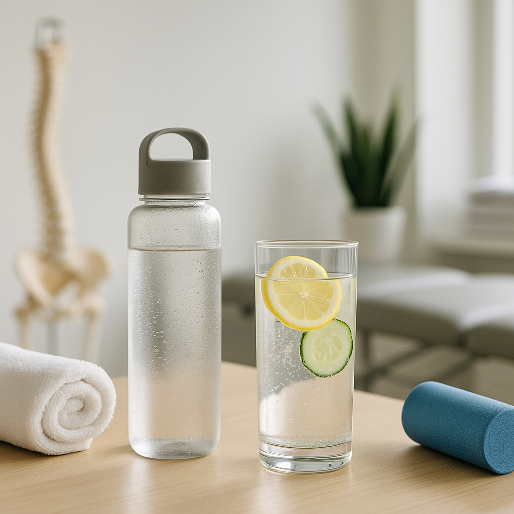 What are the chiropractic recommendations for hydration?