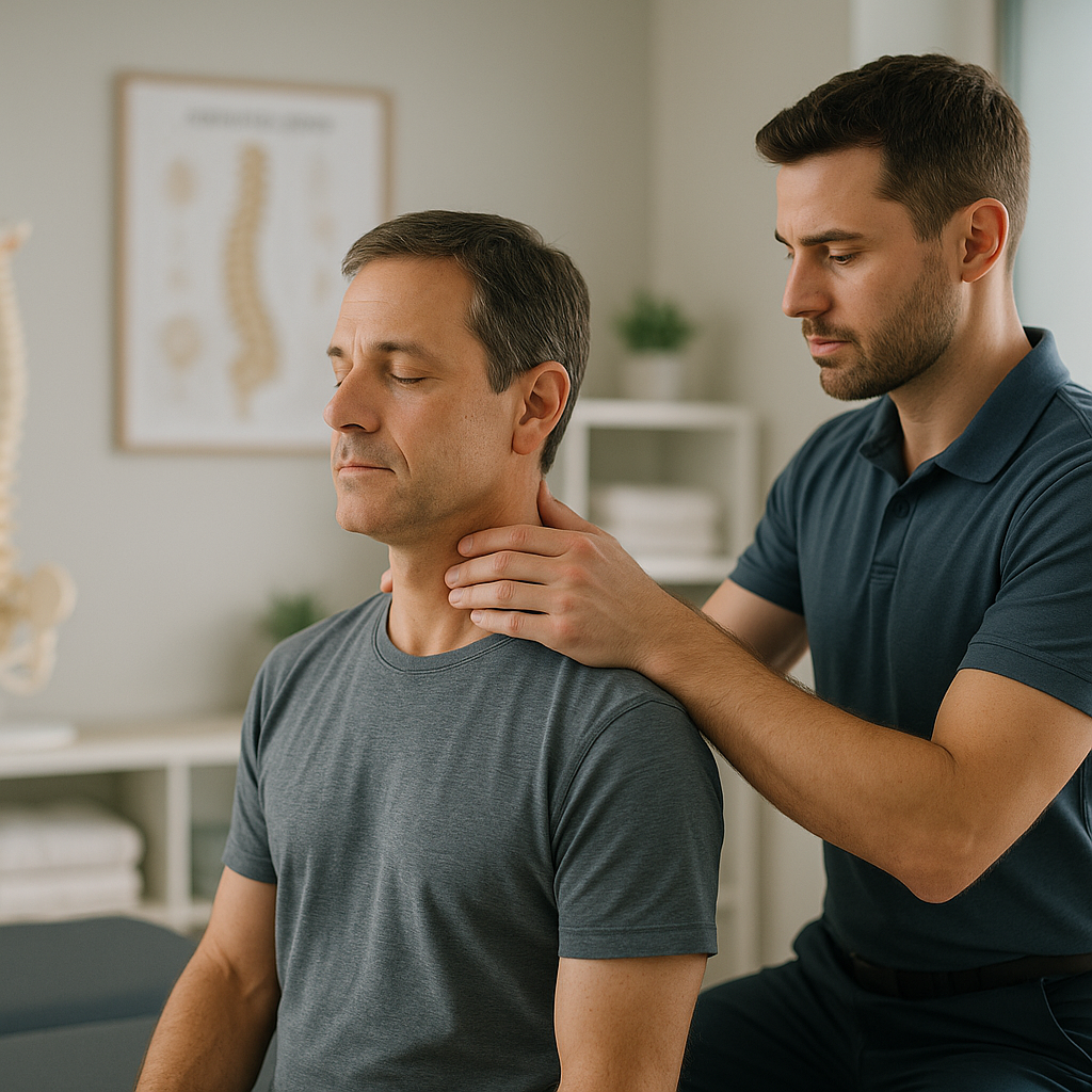 What is the chiropractic treatment for cervical disc problems?