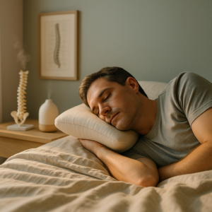 What is the chiropractic approach to sleep improvement?