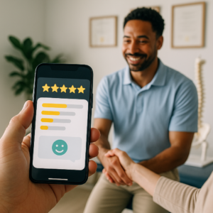 What is the importance of chiropractor reviews and ratings?