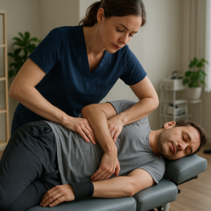What is the chiropractic treatment for slip and fall injuries?