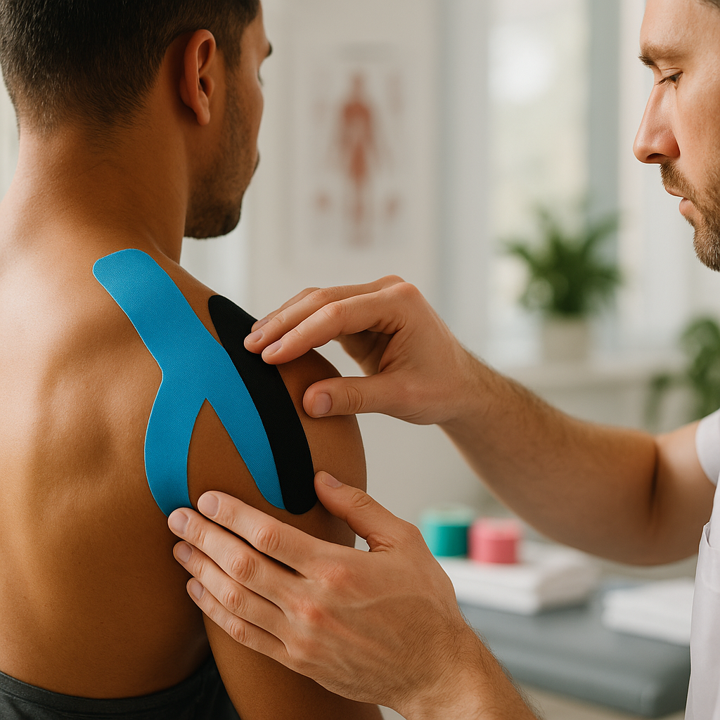 What is Kinesio Taping used for in chiropractic?
