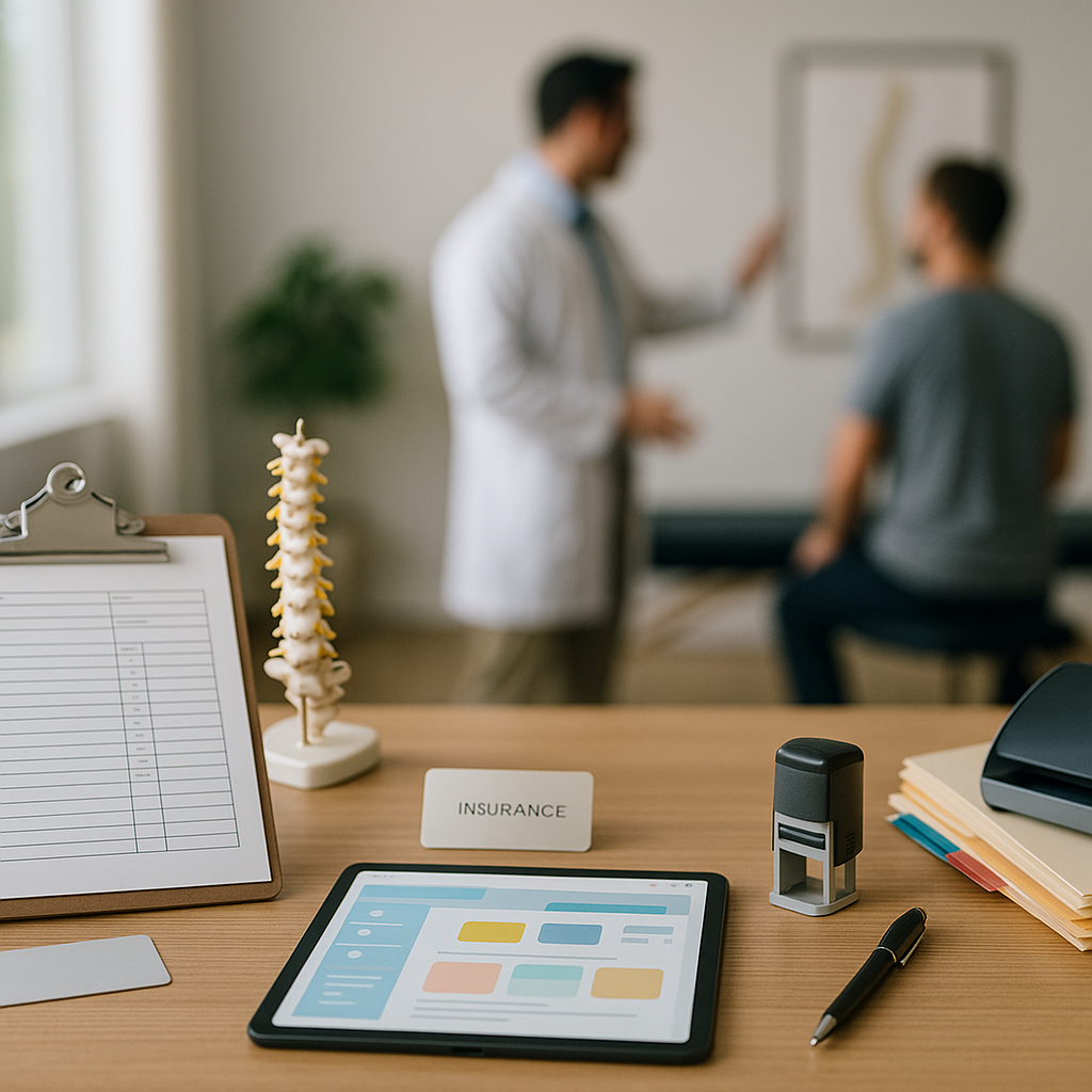 What are the chiropractic documentation requirements for insurance claims?
