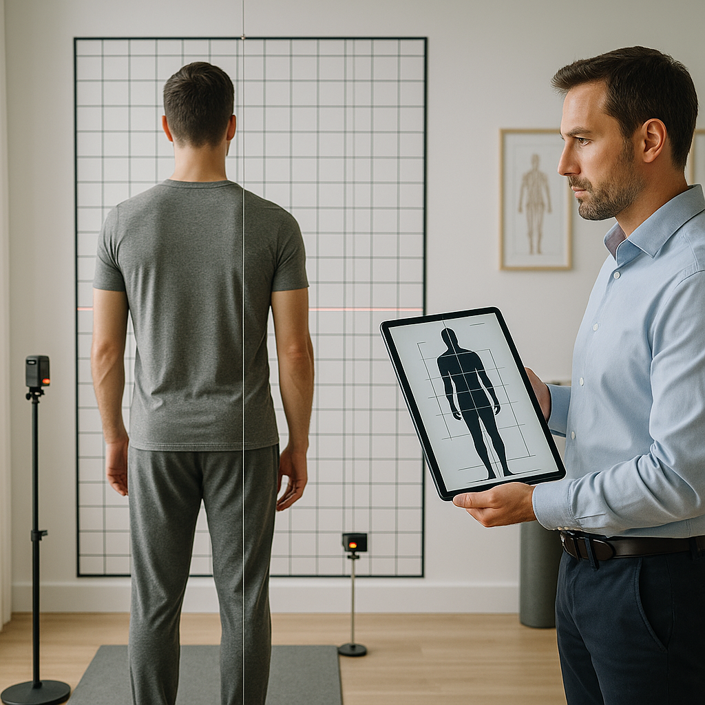 What is postural analysis in chiropractic?