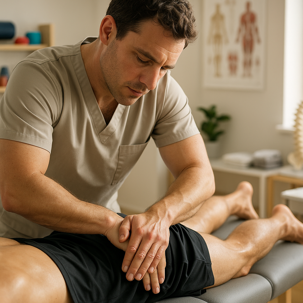 What is the chiropractic treatment for muscle strains?