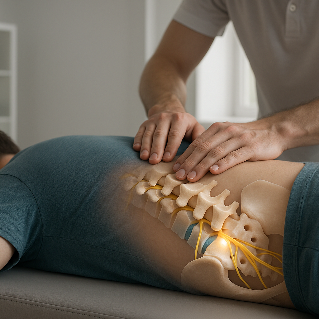 What is a nerve root in chiropractic terms?