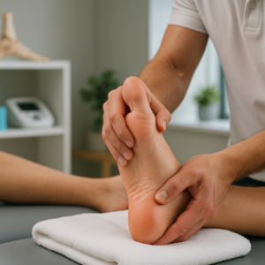 What is the chiropractic treatment for plantar fasciitis?