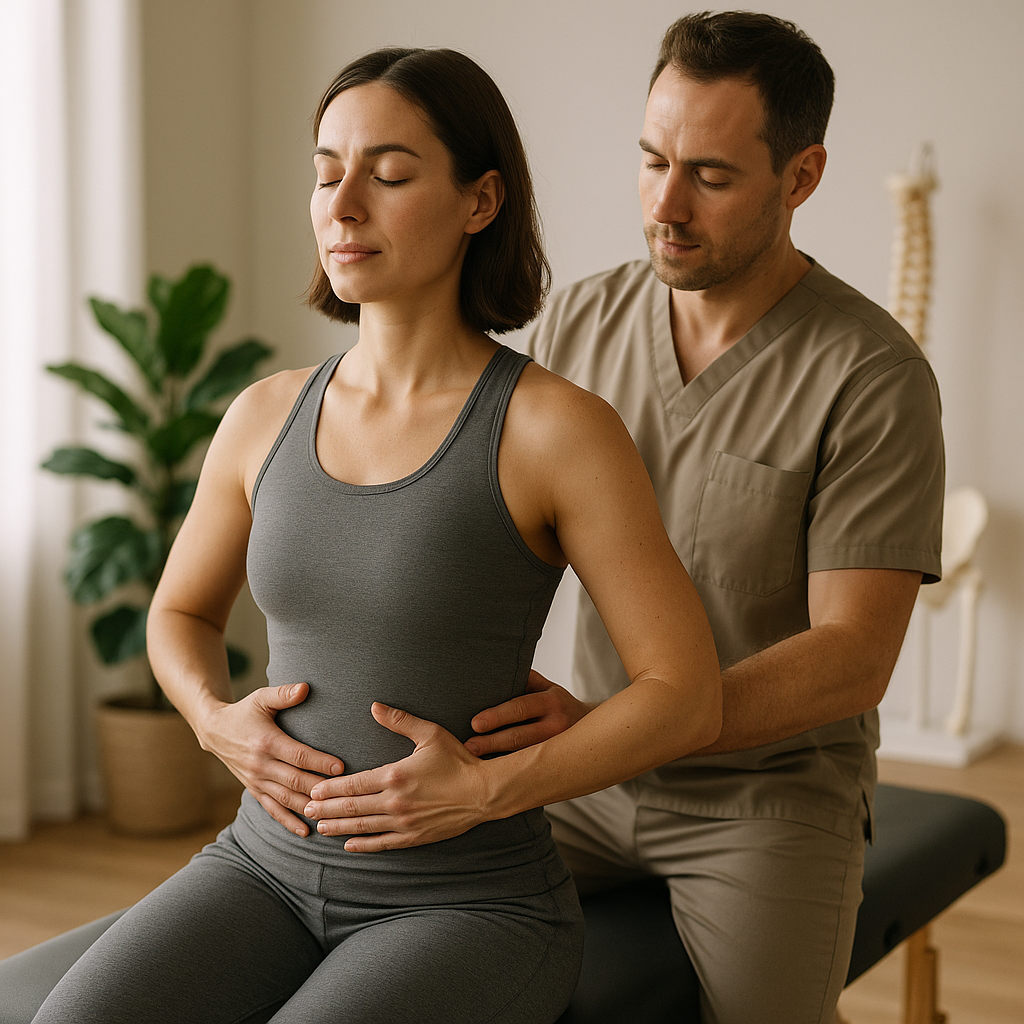 What is the chiropractic approach to breath work and spinal health?