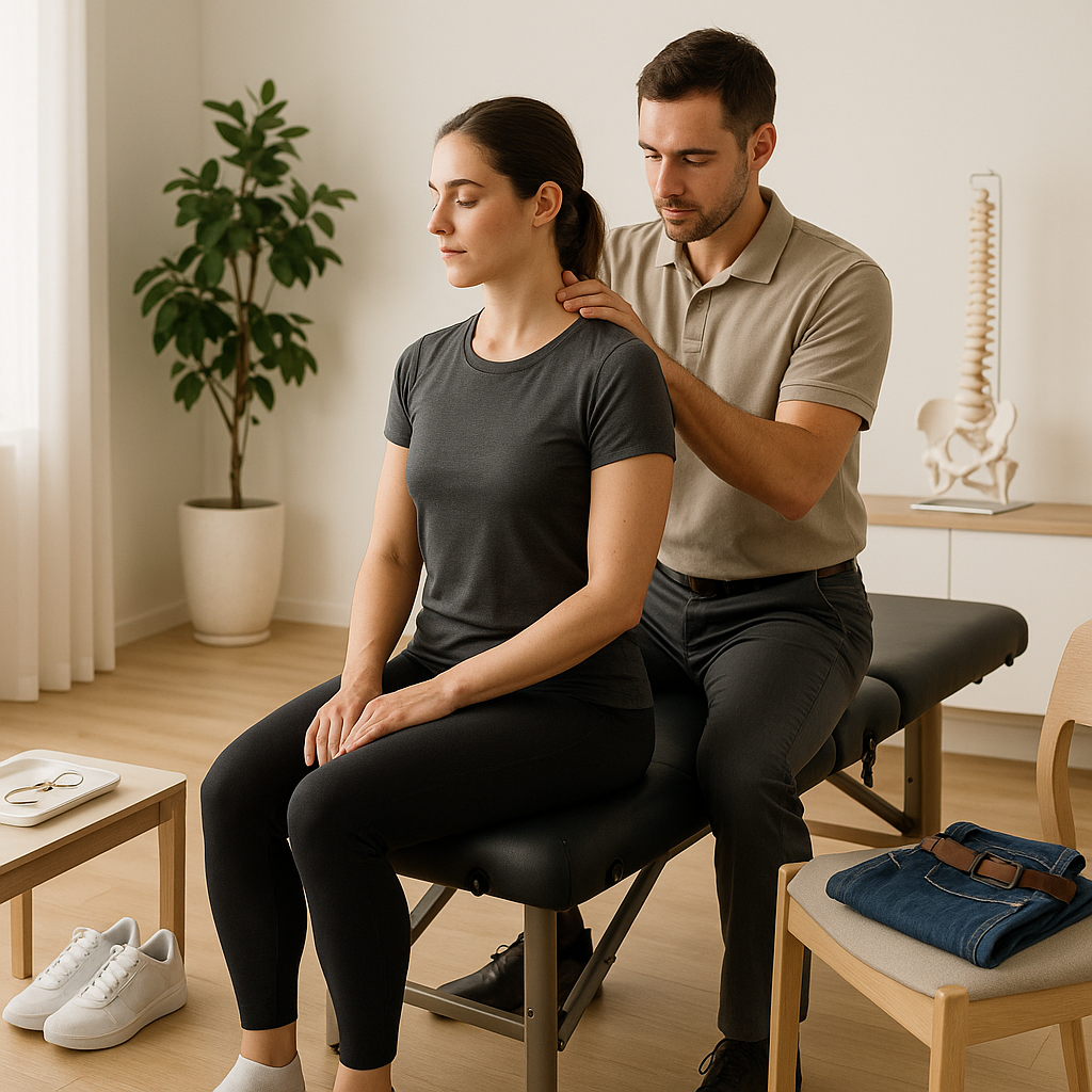 What is the proper attire for a chiropractic visit?