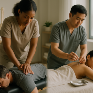 What is the difference between chiropractic and acupuncture?
