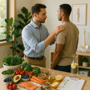 What is the relationship between chiropractic and nutrition?