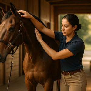 What is equine chiropractic care?