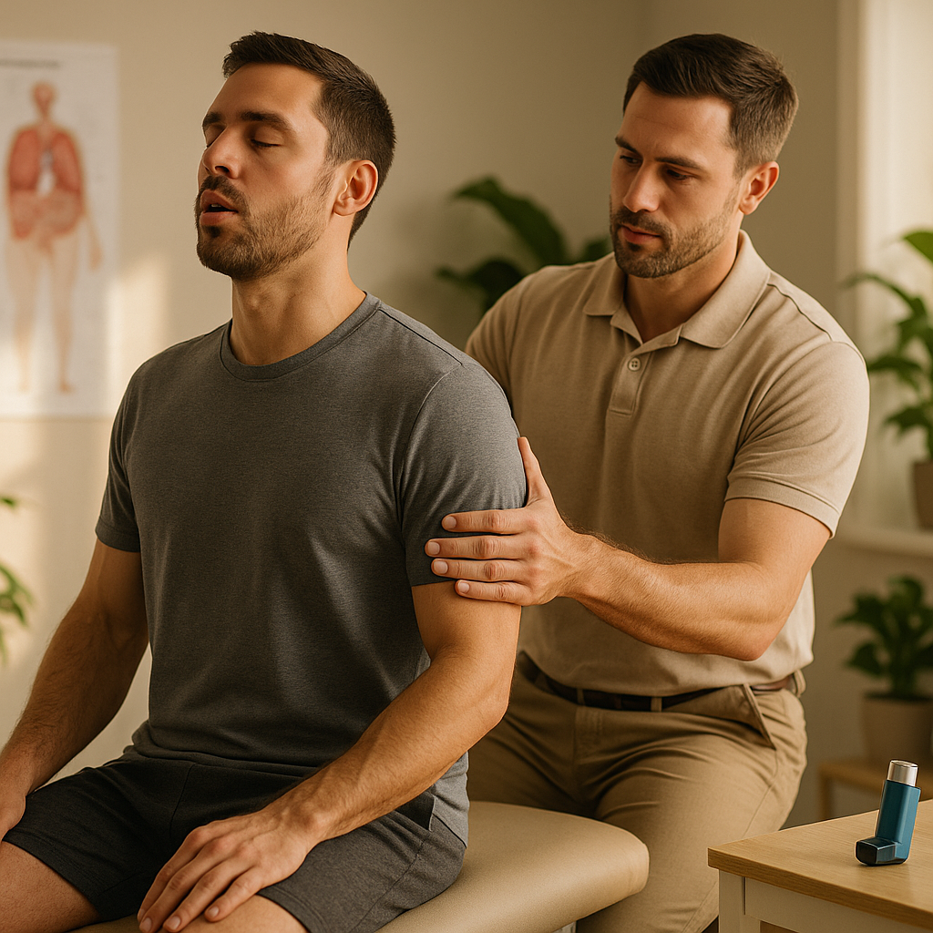What is the chiropractic approach to asthma?
