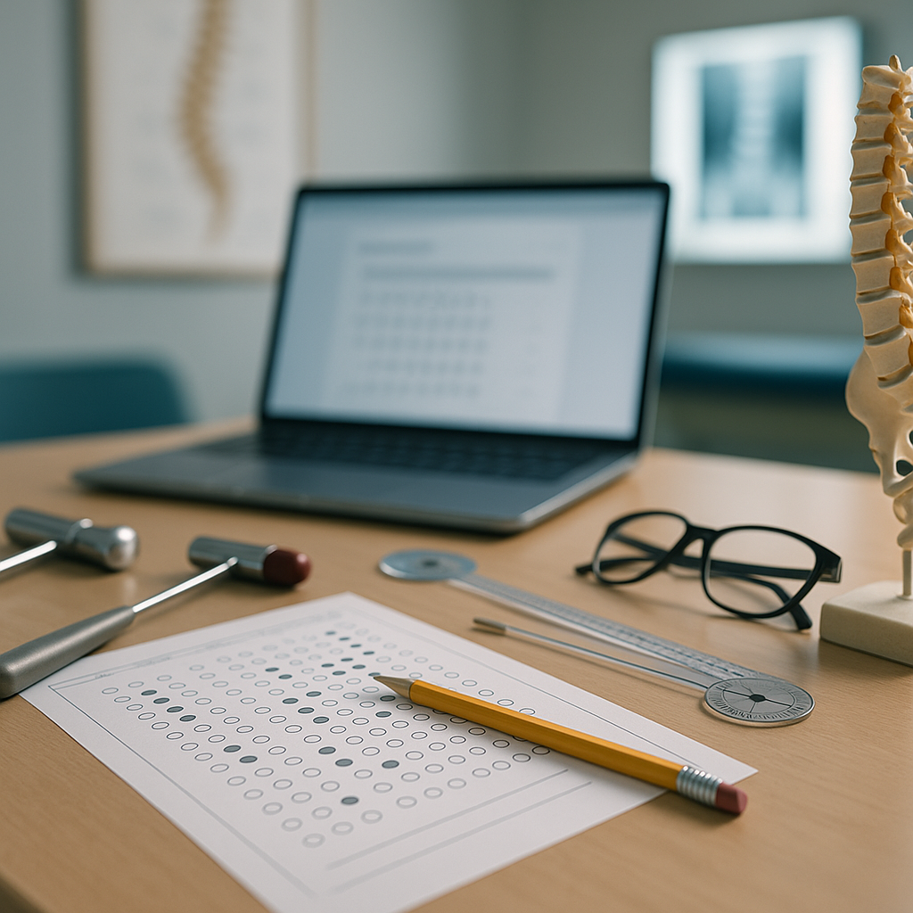 What are the board exams chiropractors must pass?