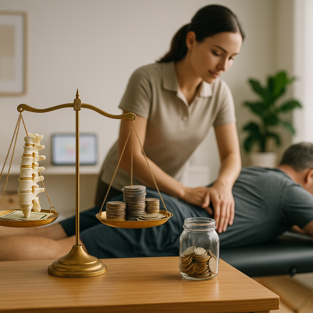 What are the cost-effectiveness studies for chiropractic care?