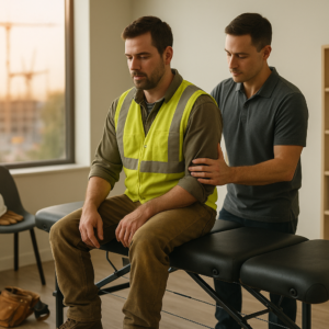 What is chiropractic care for construction workers?