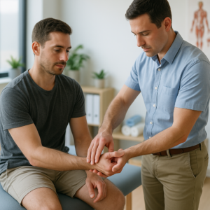 What is the chiropractic treatment for repetitive strain injuries?