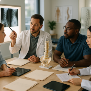 What is peer review in chiropractic?
