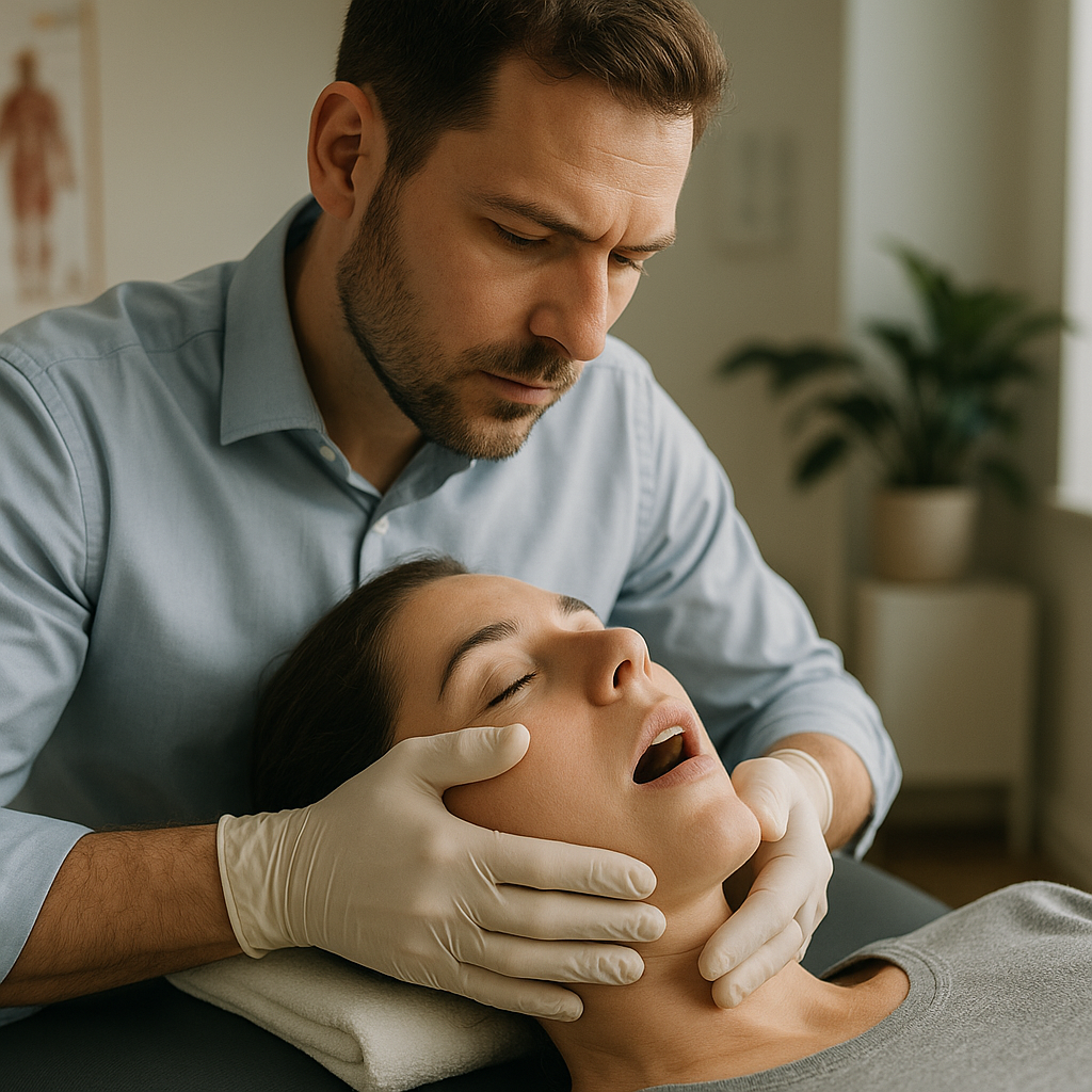 What is the chiropractic approach to jaw clicking and popping?
