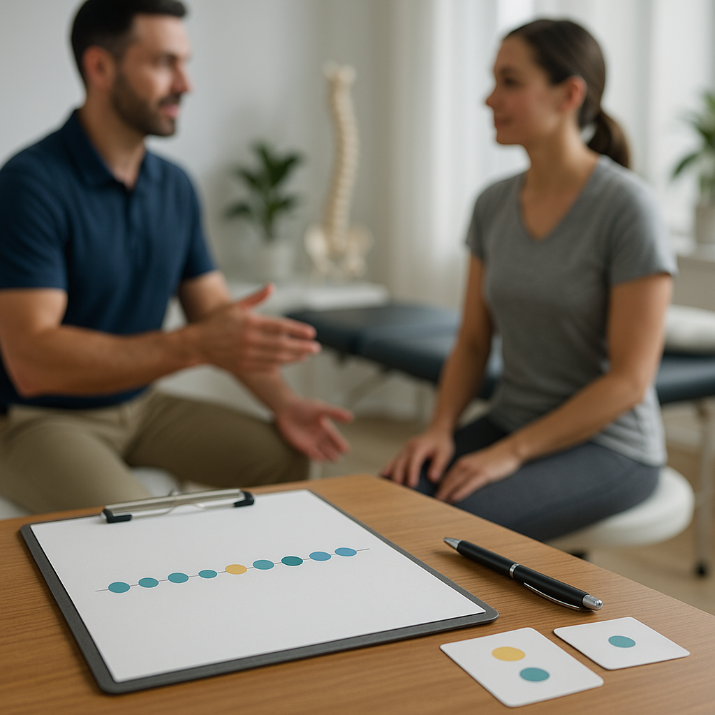 What is the typical number of sessions needed for chiropractic care?