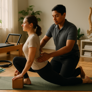 What is the chiropractic approach to yoga and Pilates?