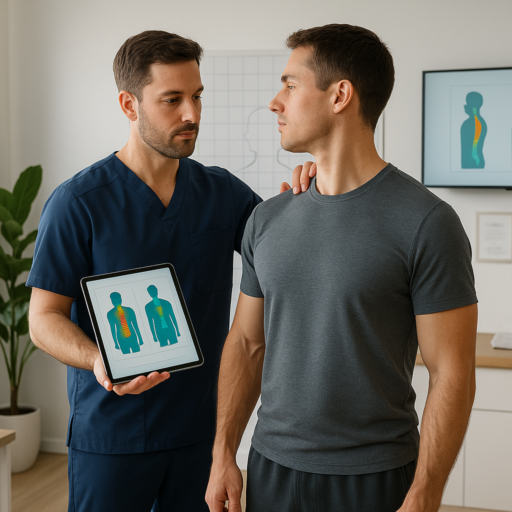 What is a chiropractic progress exam?