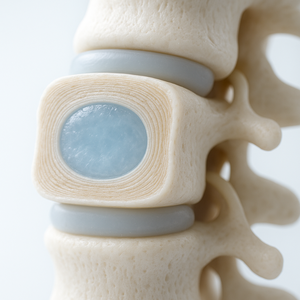 What is a spinal disc?