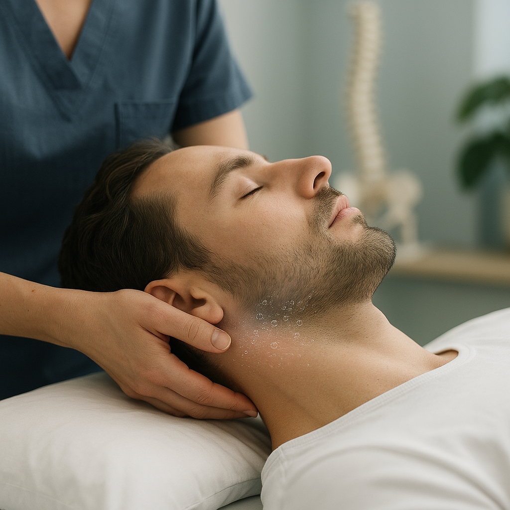 What is cavitation in a chiropractic adjustment?